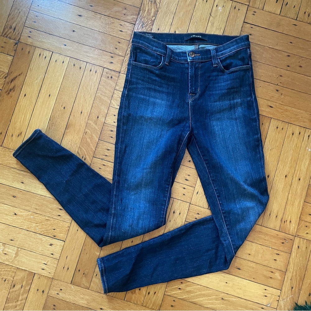 J. Brand Blue Skinny Jrans Sz 26